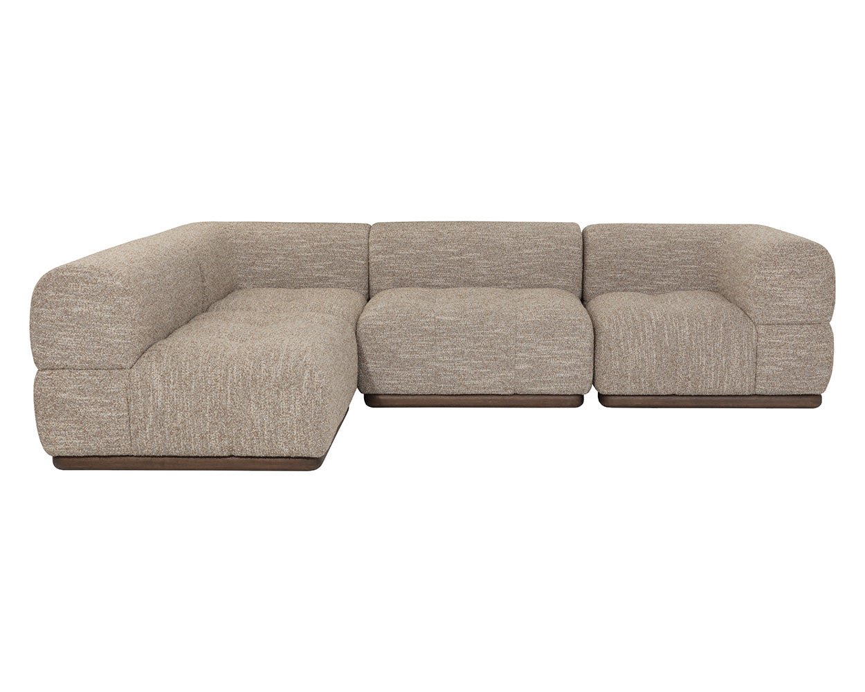 Mallo Modular - Armless Chair Holden Dusty Greige - Image 8