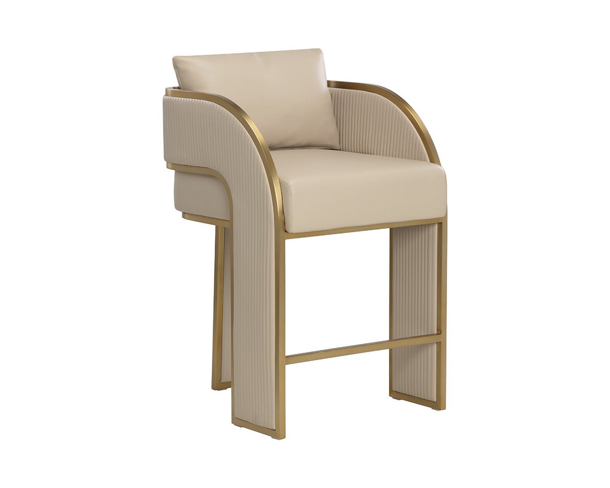 Baz Counter Stool Napa Beige - Image 3