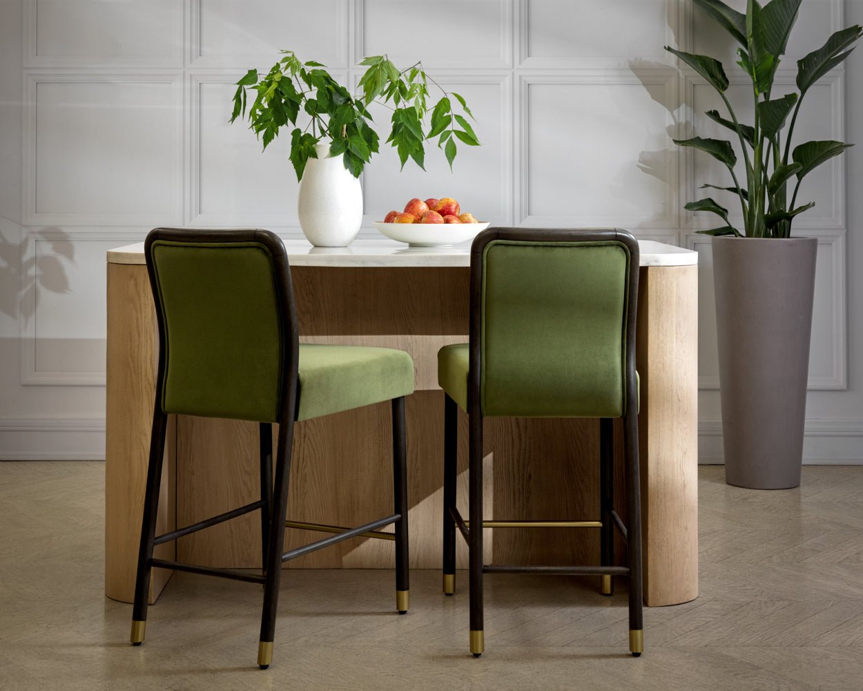 Jeno Counter Stool Meg Olive - Image 2