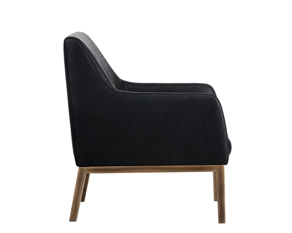Wolfe Lounge Chair Bravo Black - Image 3