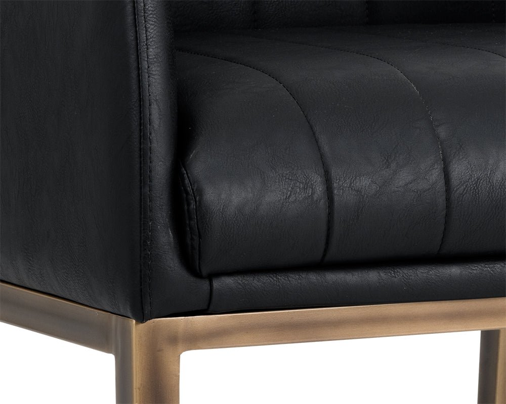 Wolfe Lounge Chair Bravo Black - Image 4