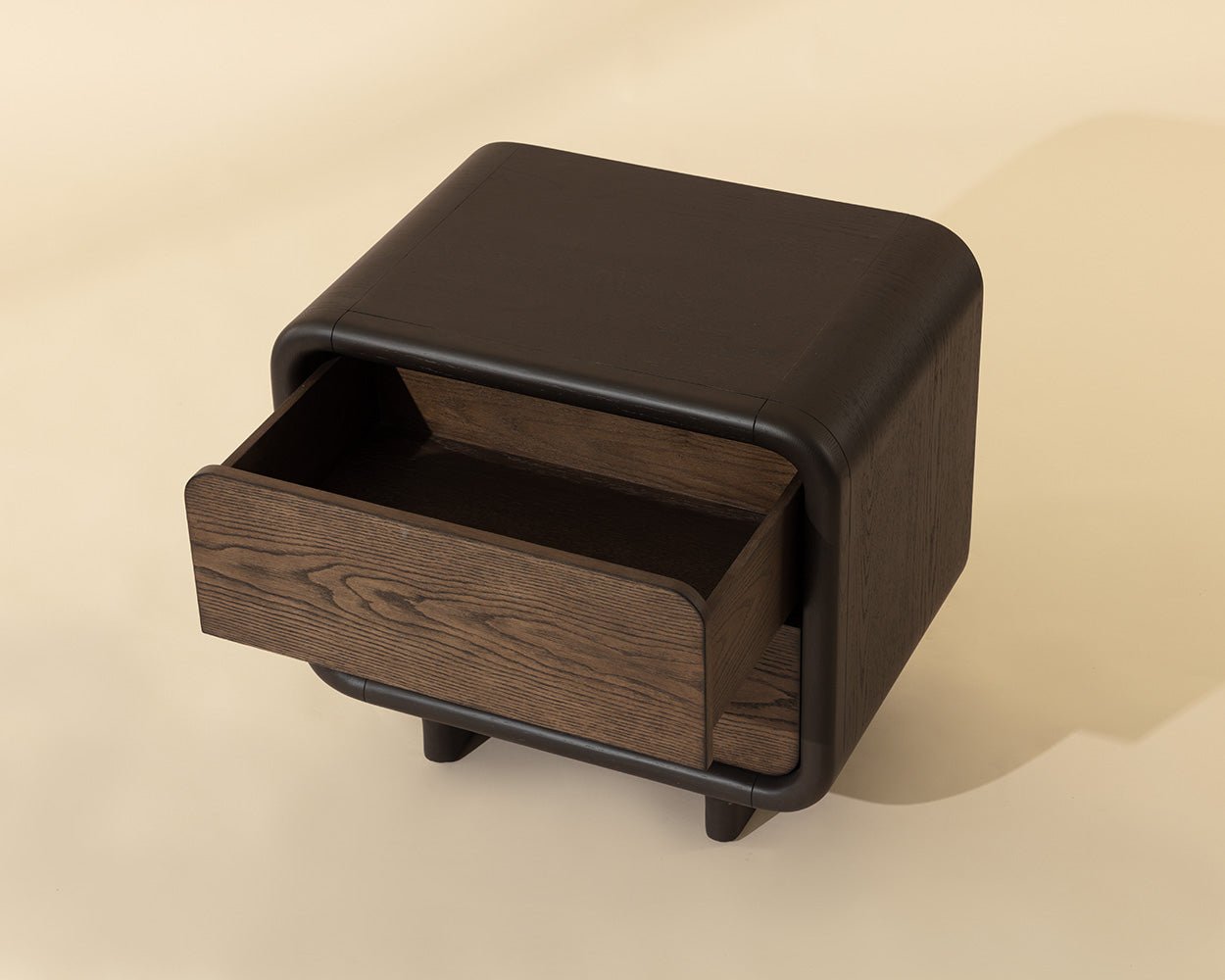 Koa Nightstand Dark Brown - Image 4