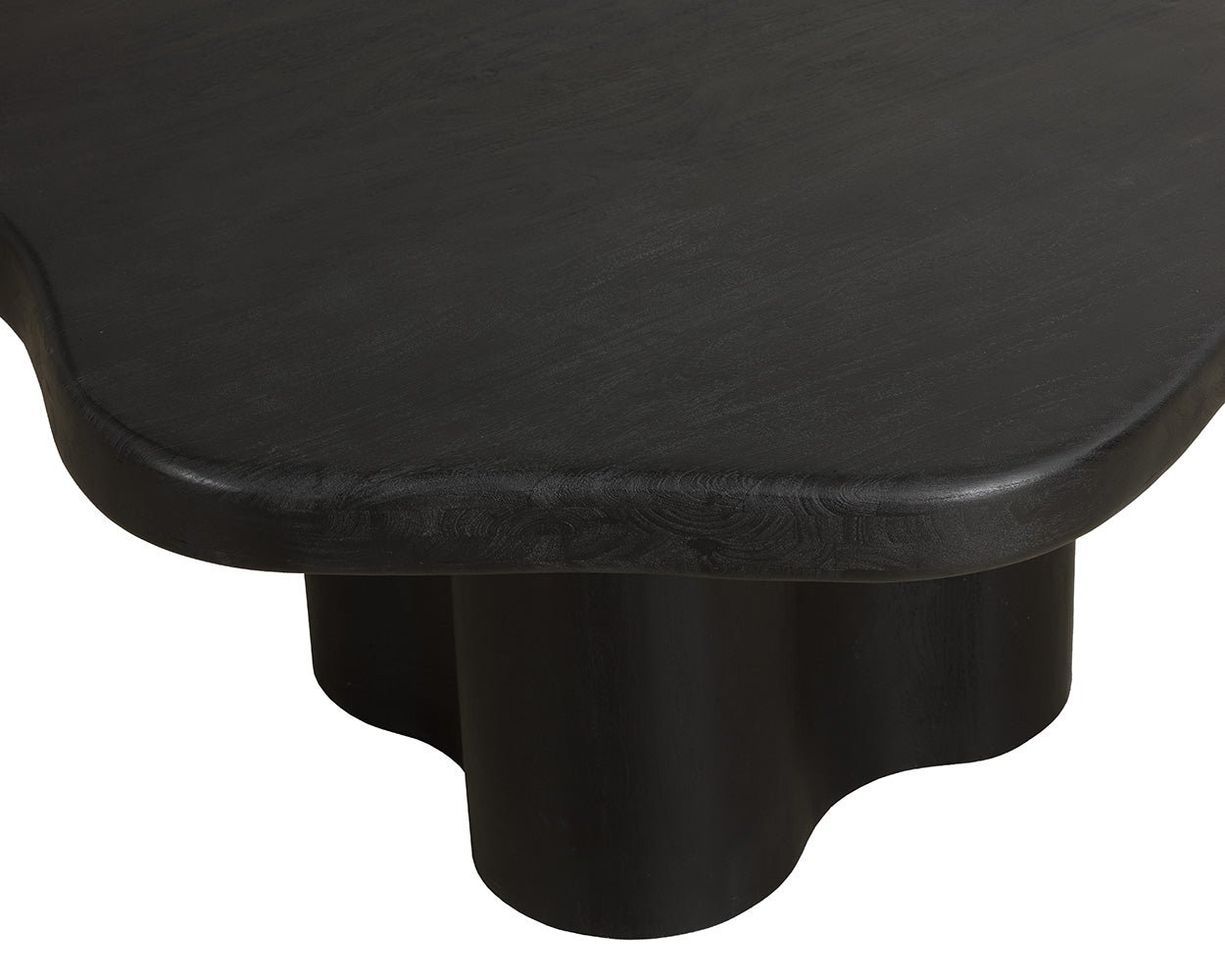 Bellona Dining Table - 67" Coal Black - Image 6