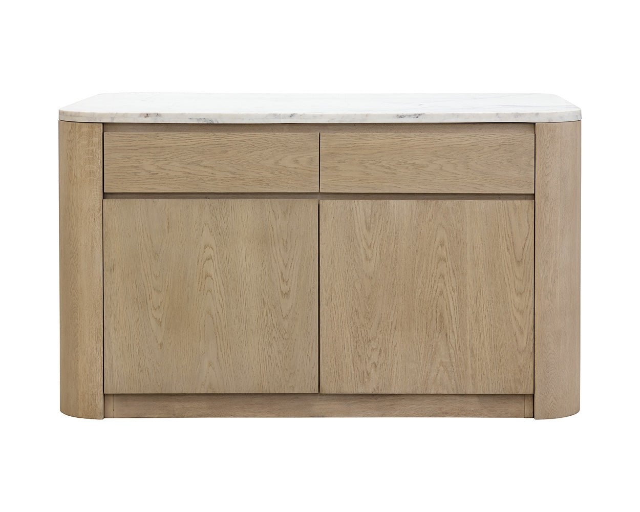 Romilly Kitchen Island Light Oak - Image 5
