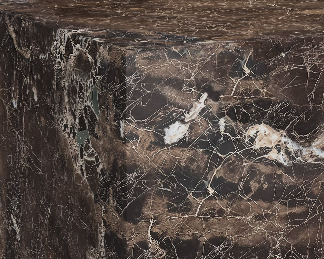 Laros End Table Dark Emperador - Image 4