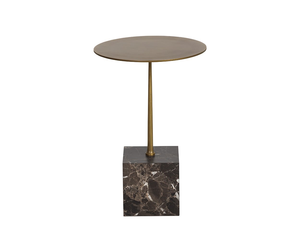 Meridia End Table Antique Brass - Image 6