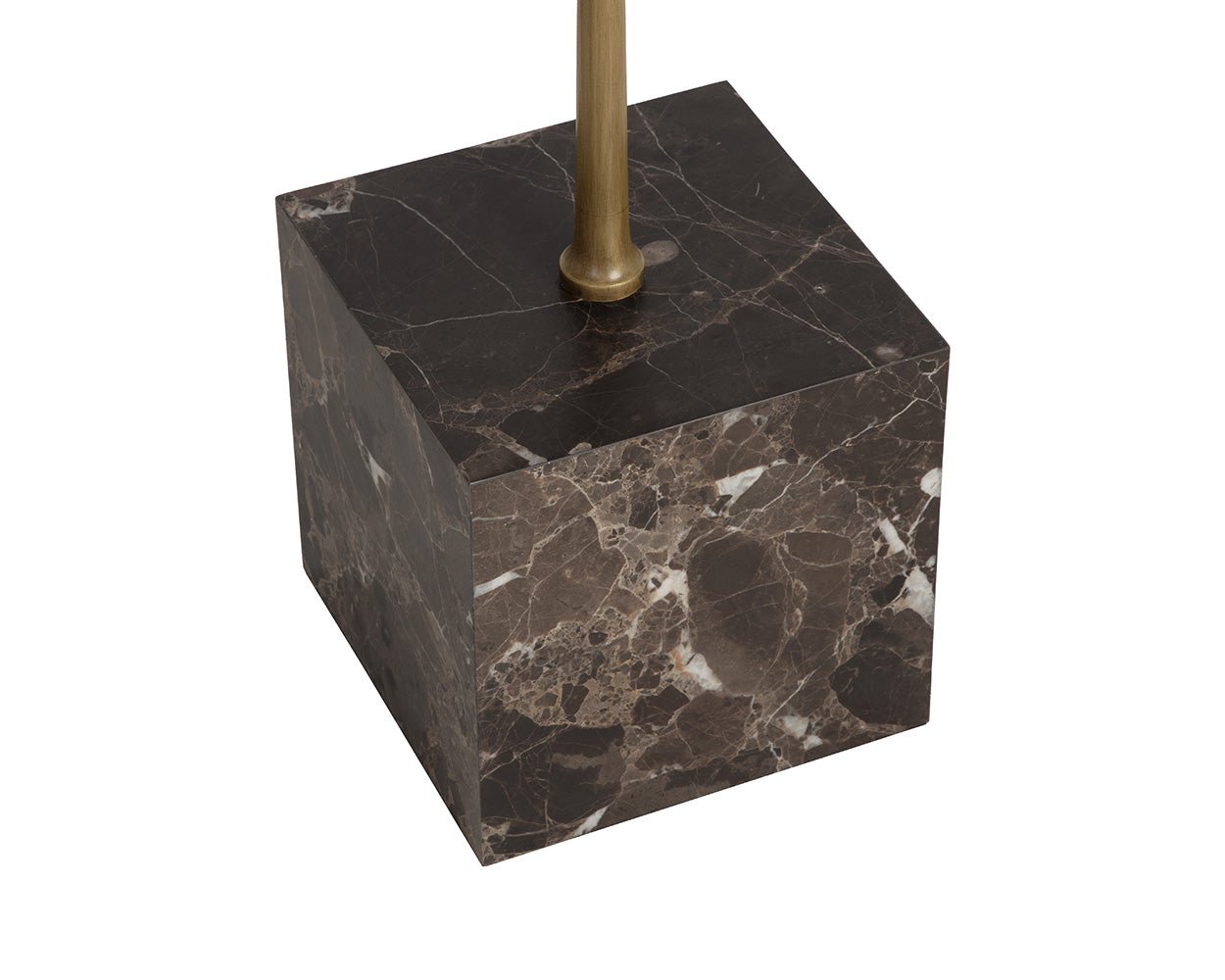 Meridia End Table Antique Brass - Image 8