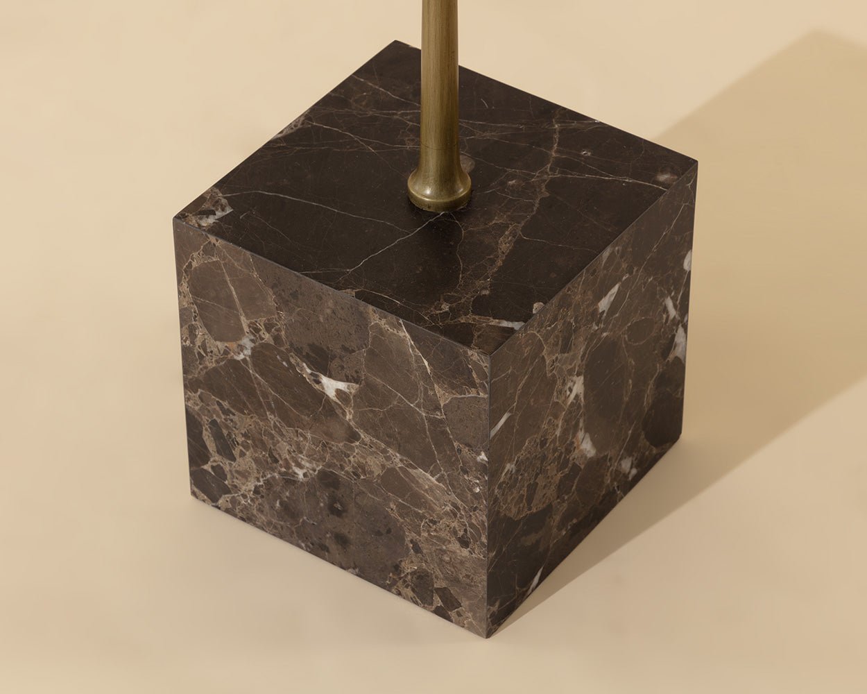 Meridia End Table Antique Brass - Image 3