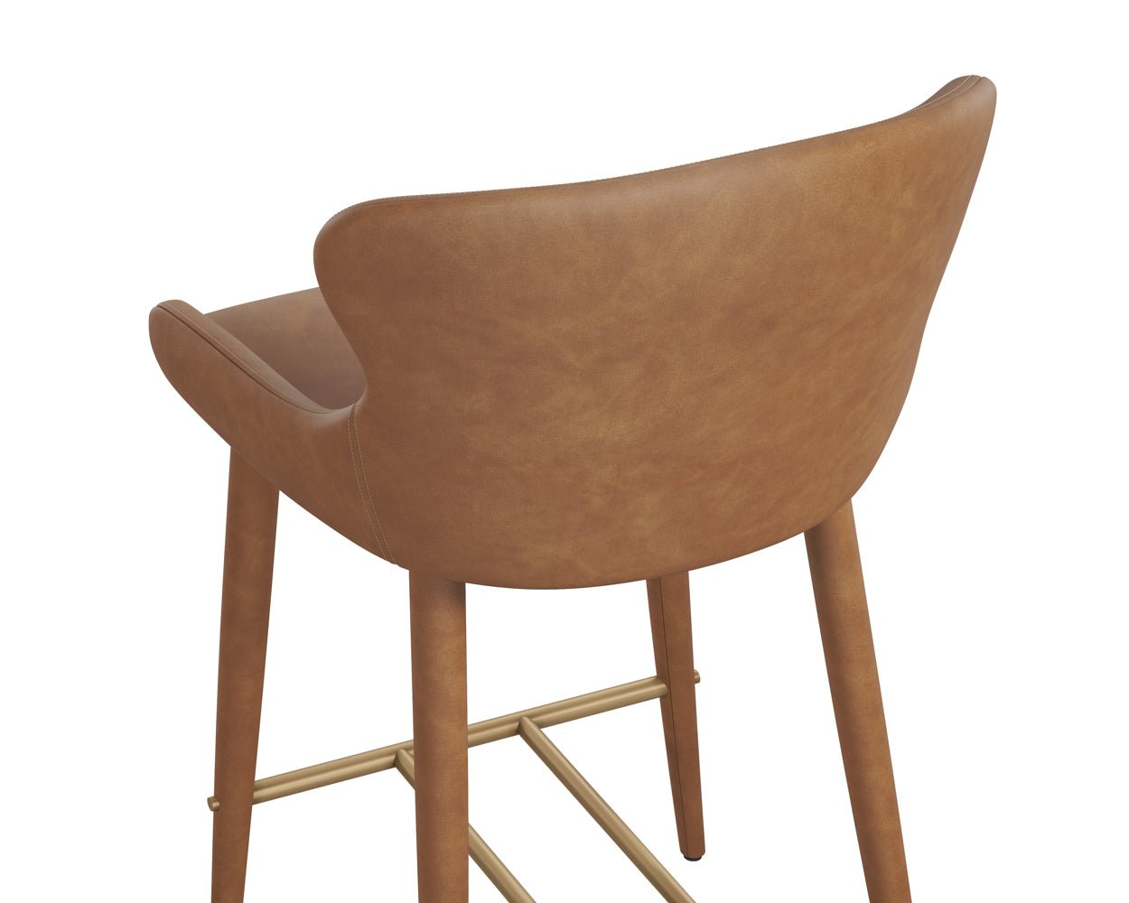 Evora Counter Stool Milliken Cognac - Image 7