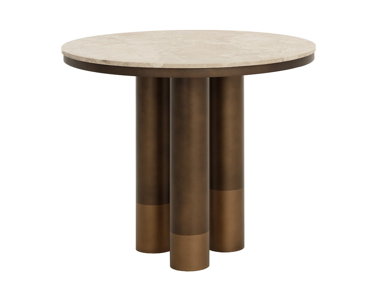 Andina Bistro Table Greige Marble - Image 5