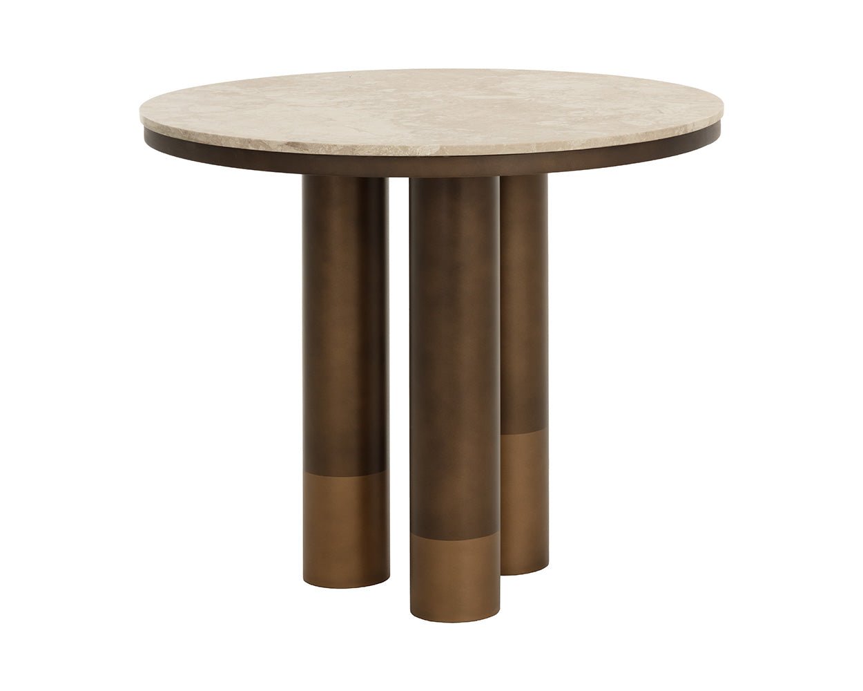 Andina Bistro Table Greige Marble - Image 6