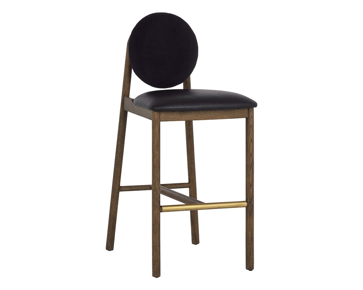 Orabell Barstool Bravo Black / Abbington Black - Image 3