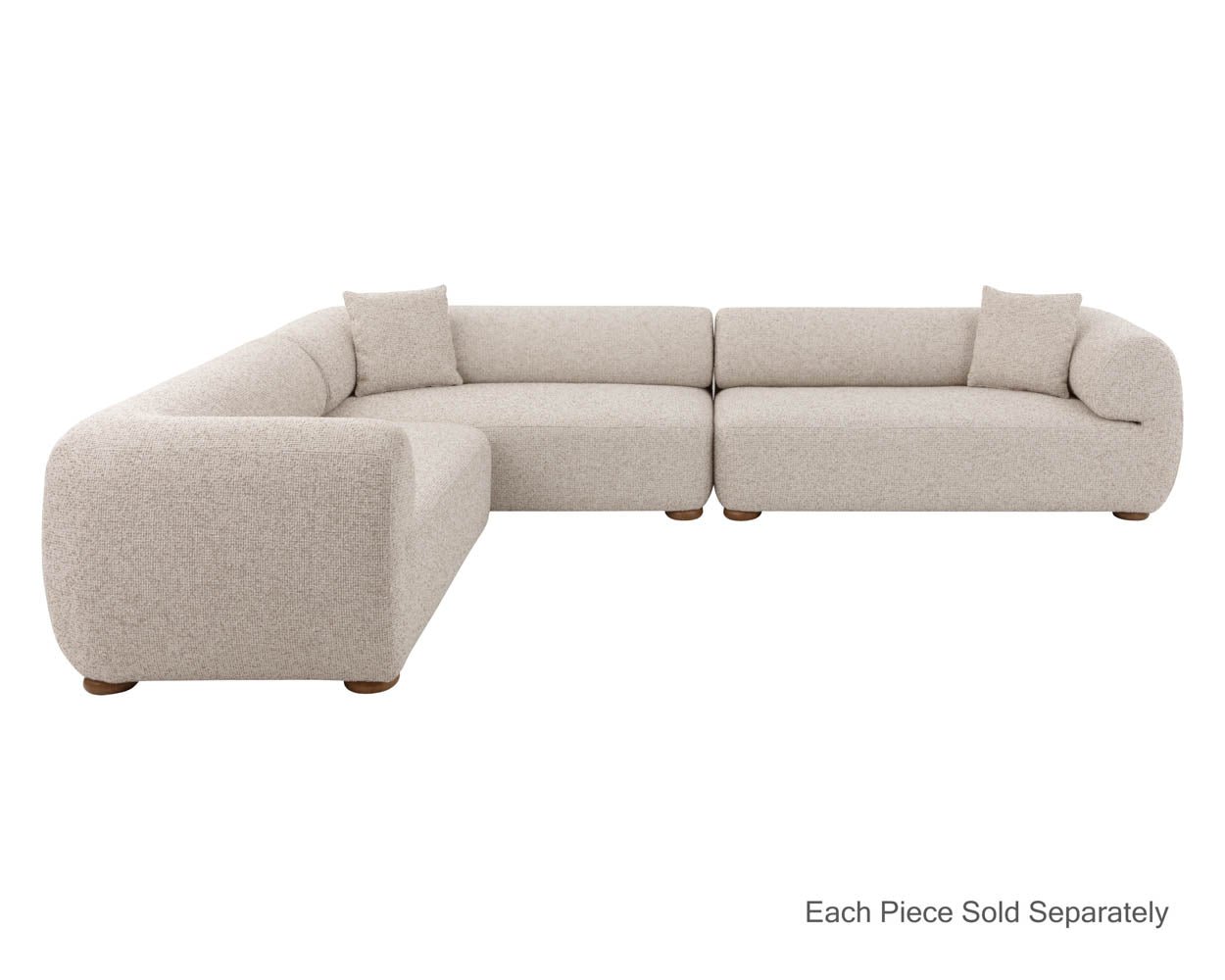 Henriette Modular Sofa - Laf Noah Ecru / Kona Camel - Image 7