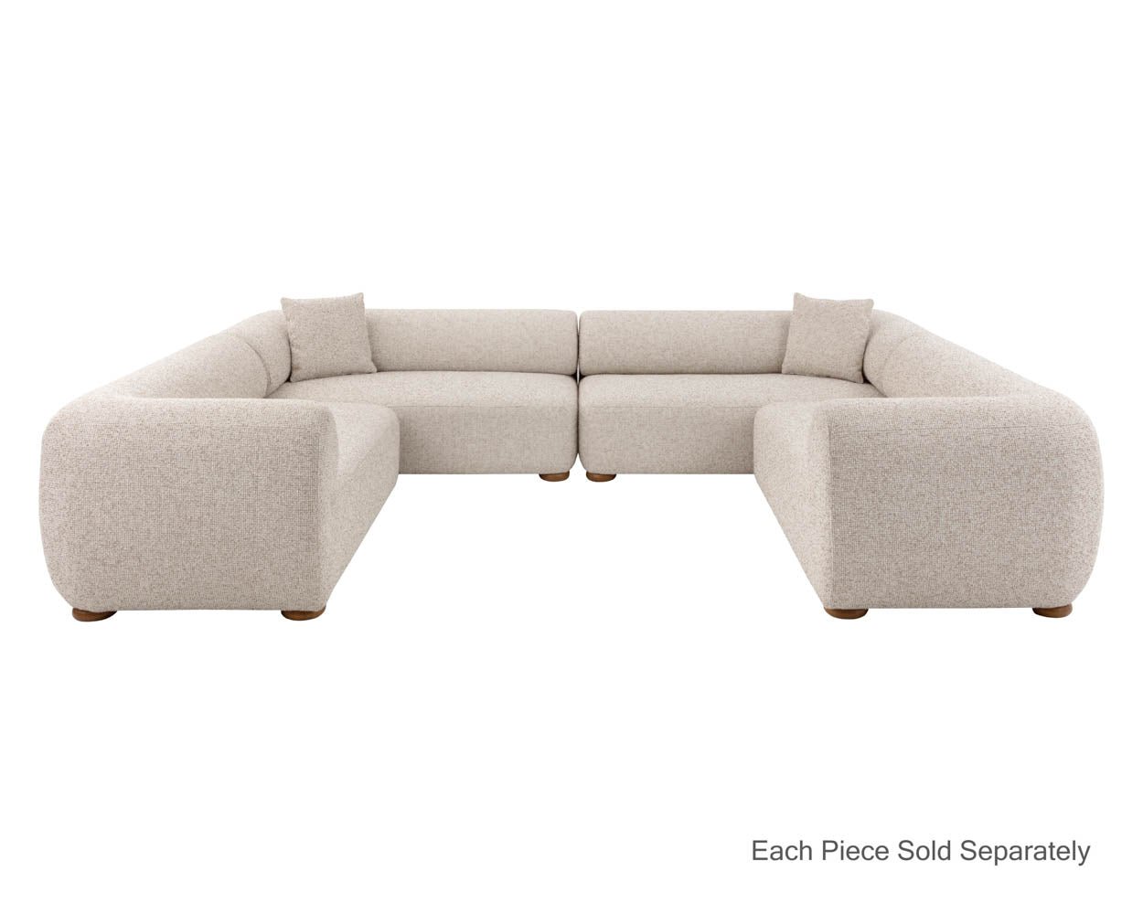 Henriette Modular Sofa - Laf Noah Ecru / Kona Camel - Image 8