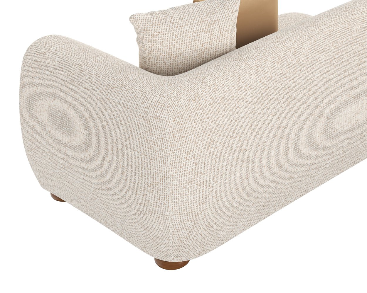 Henriette Modular Sofa - Raf Noah Ecru / Kona Camel - Image 5