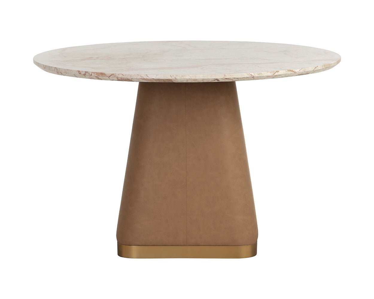 Bronwyn Dining Table Milliken Cognac - Image 6