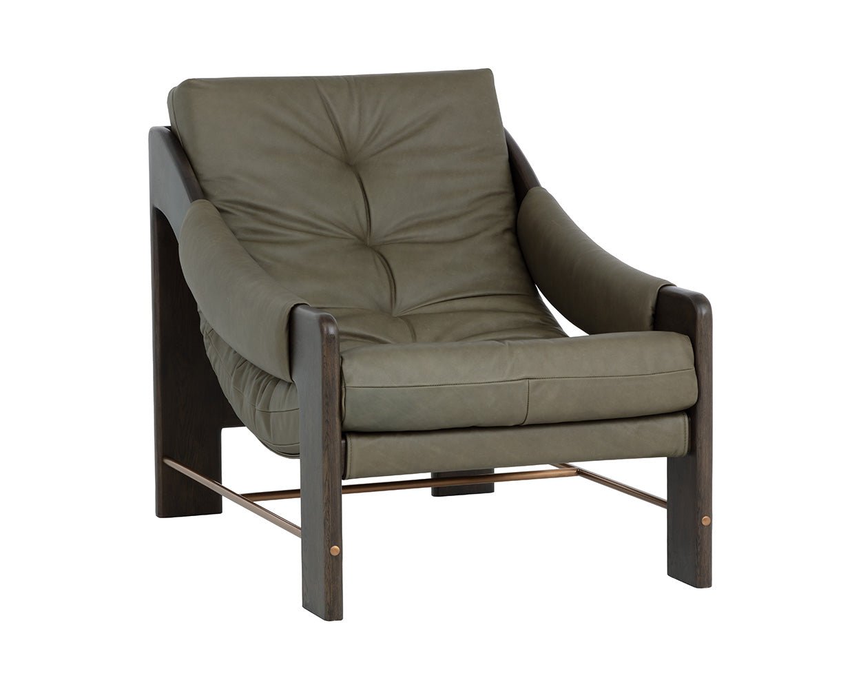 Rafferty Lounge Chair - Brown Ludlow Dark Olive - Image 4