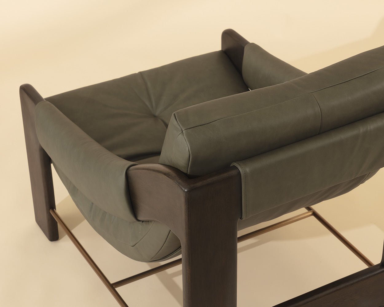 Rafferty Lounge Chair - Brown Ludlow Dark Olive - Image 3