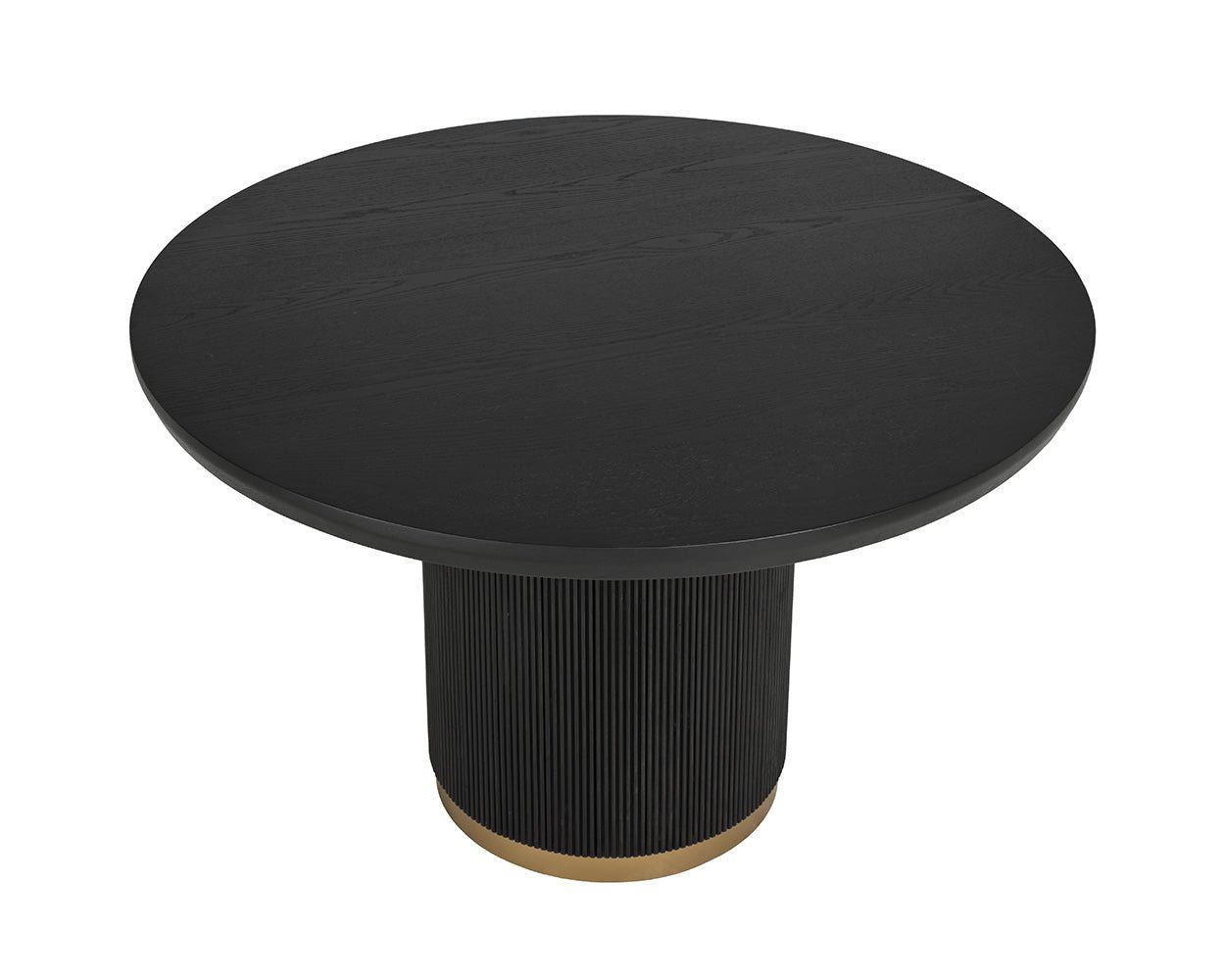 Kalla Dining Table - 48" - Round Charcoal - Image 6