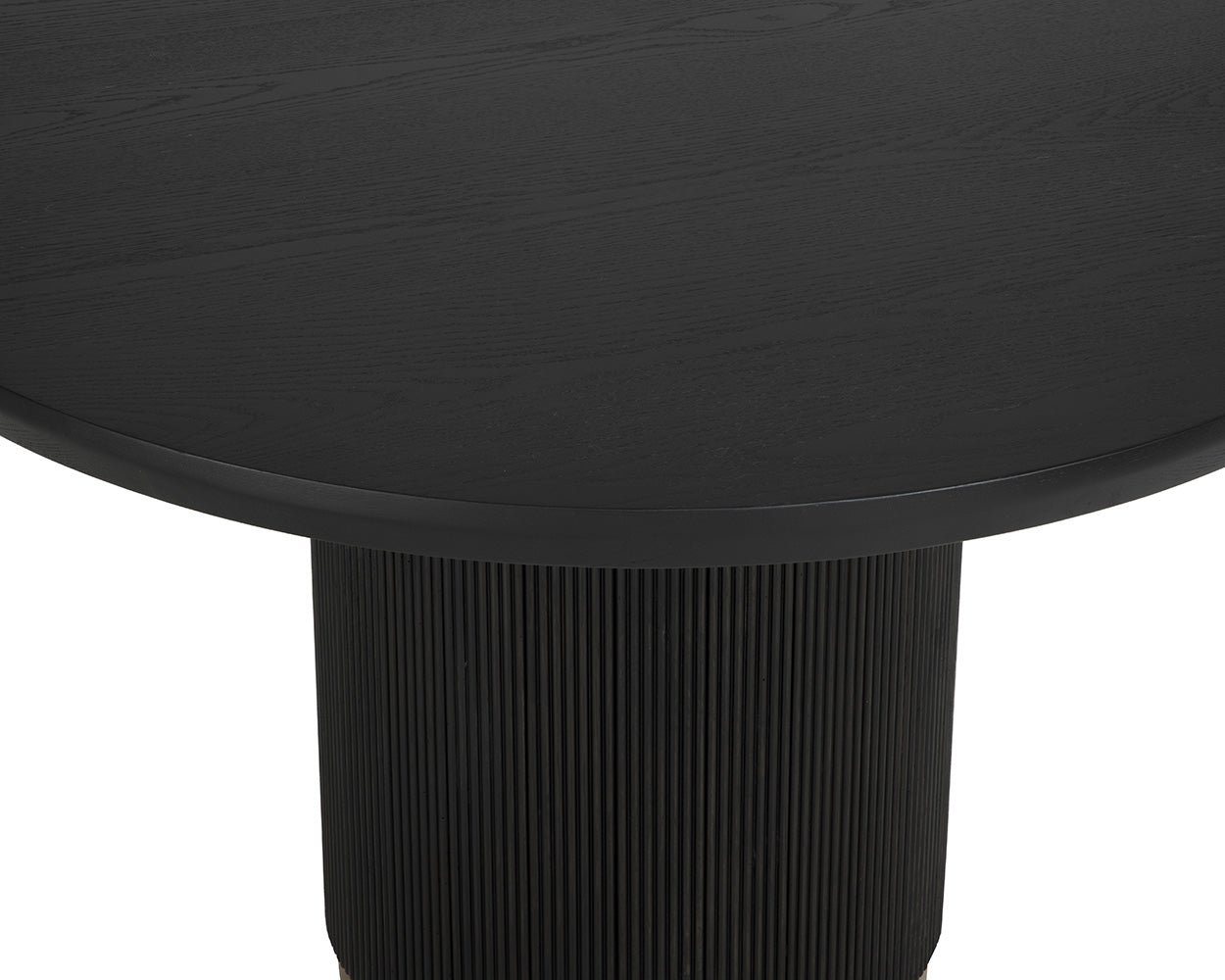 Kalla Dining Table - 48" - Round Charcoal - Image 7