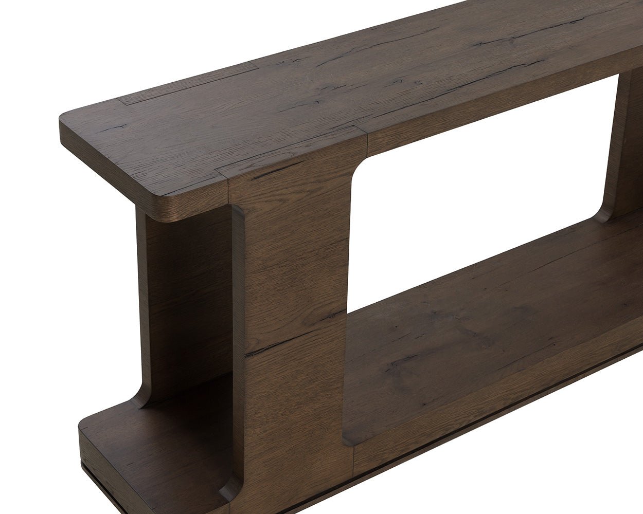Hercules Console Table Brown - Image 7