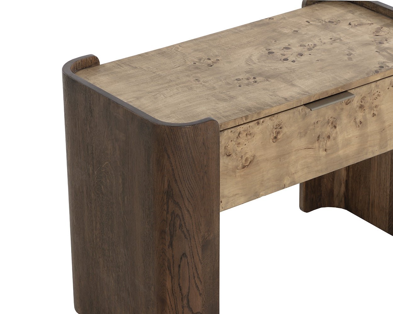Beryl Nightstand Burl Veneer - Image 10