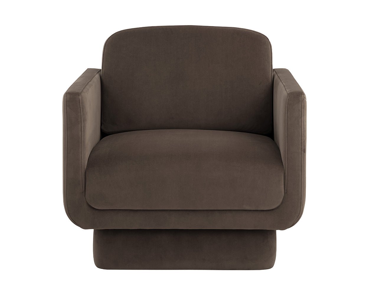 Everton Armchair Meg Dark Brown - Image 6