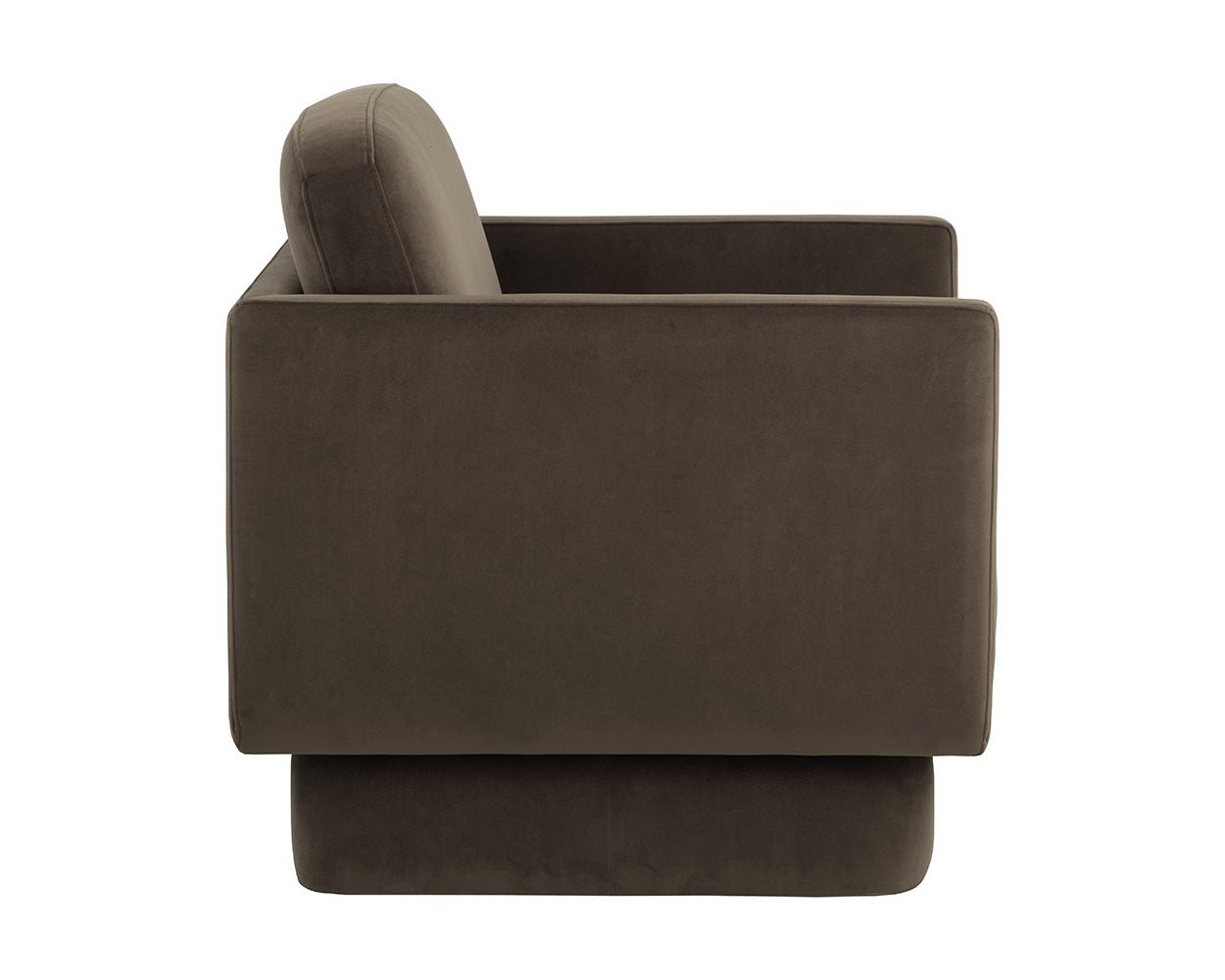 Everton Armchair Meg Dark Brown - Image 7