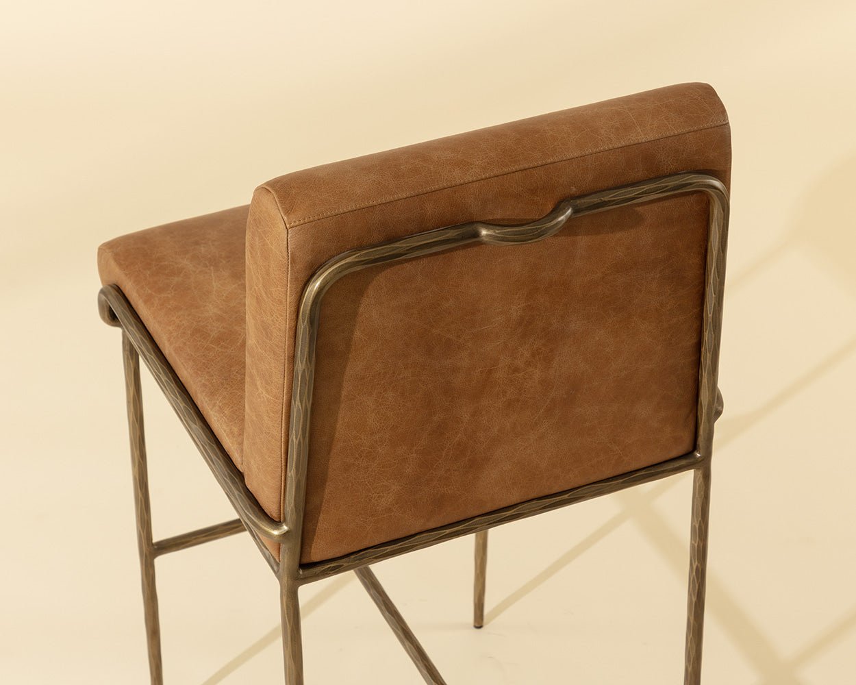 Lathan Barstool Tan #3 - Image 3