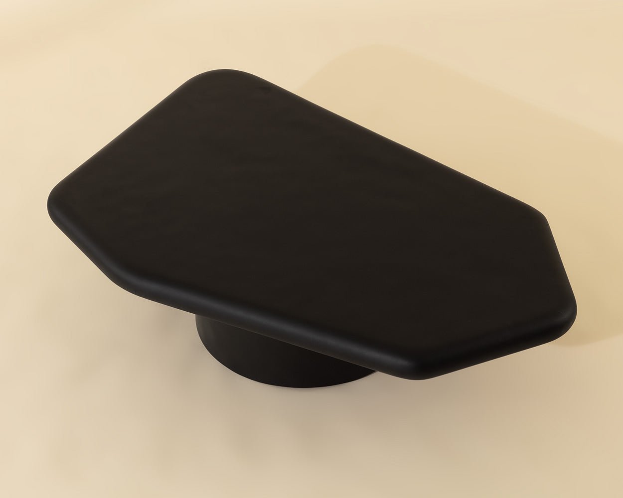 Detti Coffee Table - Large Black - Image 4