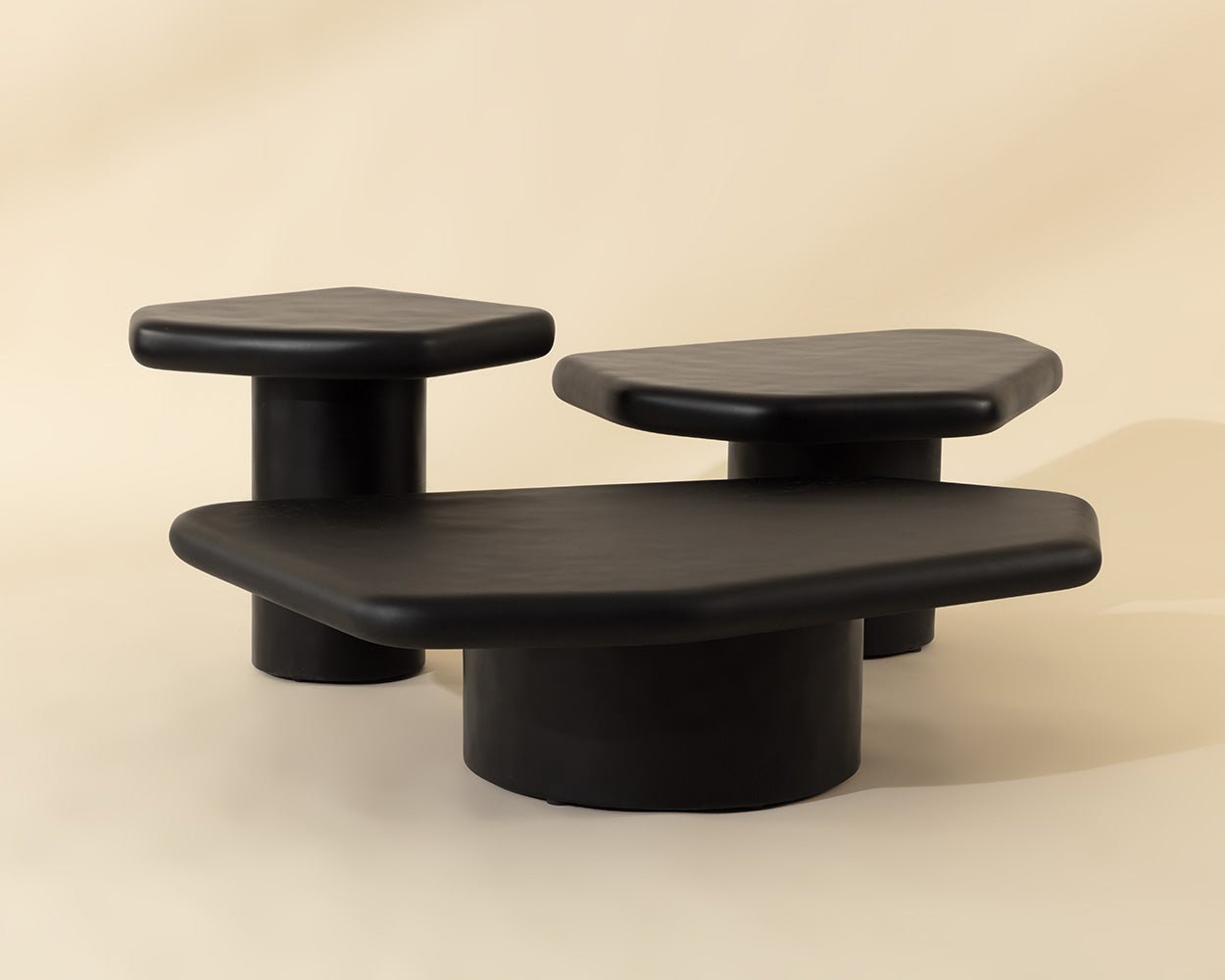 Detti Coffee Table - Small Black - Image 6