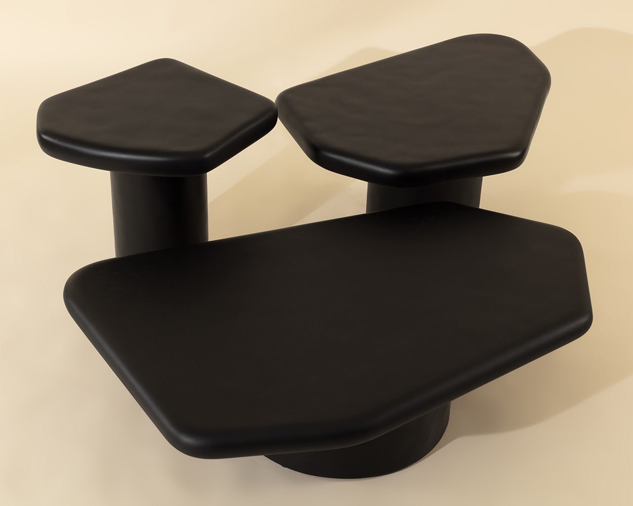 Detti Coffee Table - Small Black - Image 7