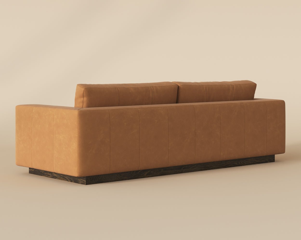 Anakin Sofa - Dark Brown Tuscany Cognac - Image 4