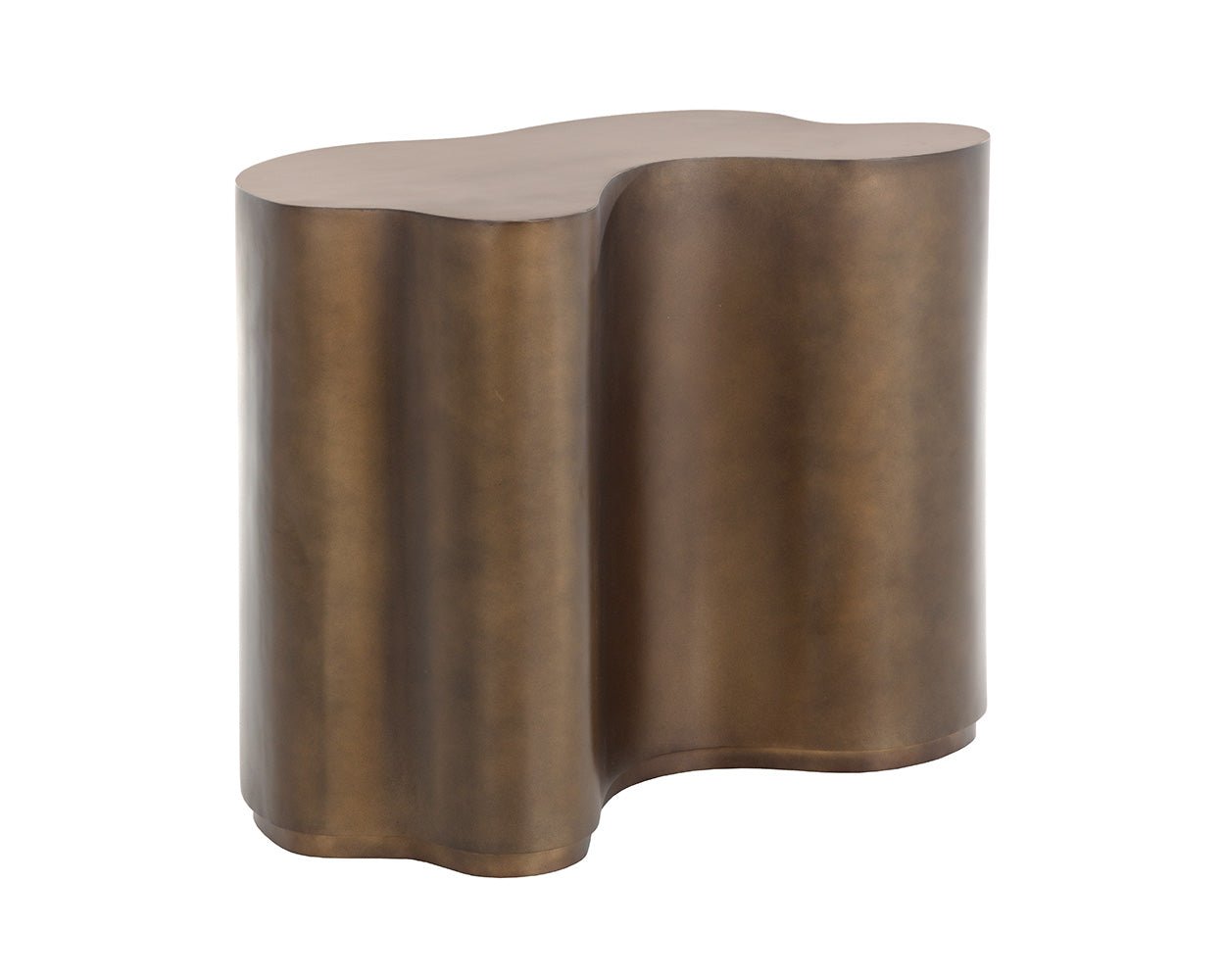 Boise Side Table - Large Antique Bronze - Image 7