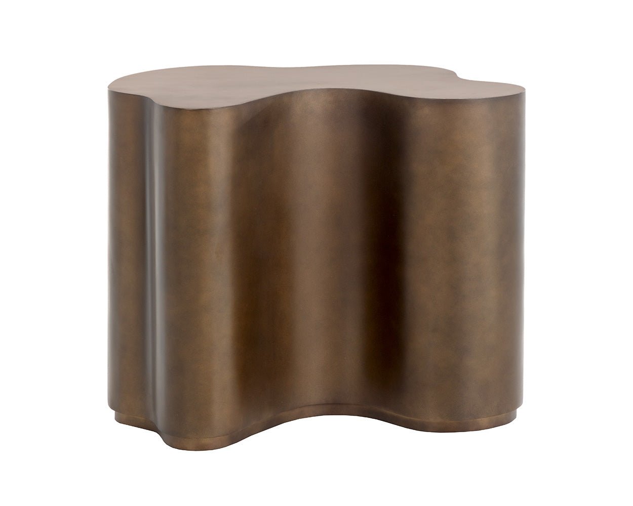 Boise Side Table - Large Antique Bronze - Image 8