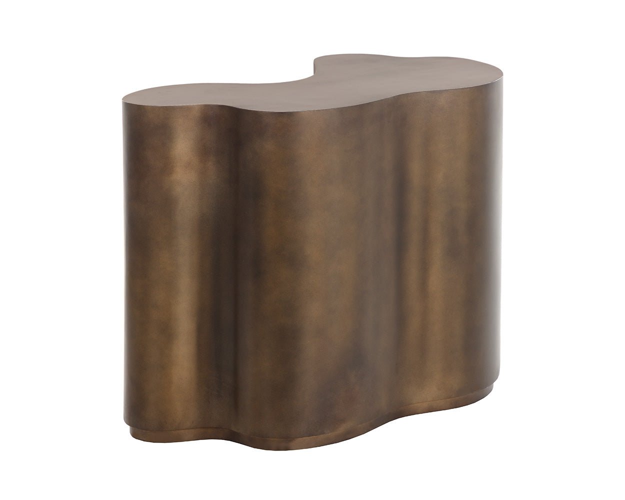 Boise Side Table - Large Antique Bronze - Image 9
