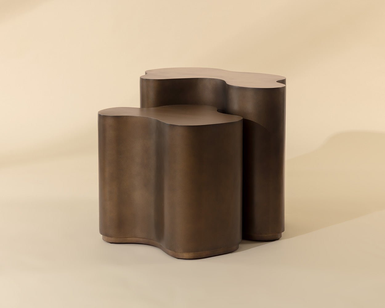 Boise Side Table - Large Antique Bronze - Image 3