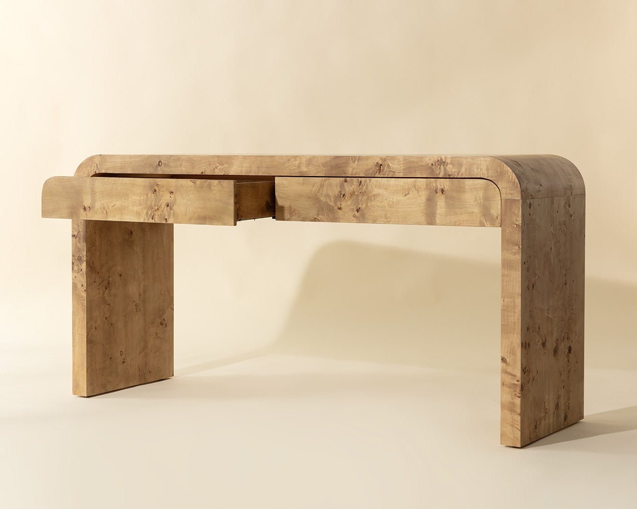 Rowena Console Table Natural - Image 3