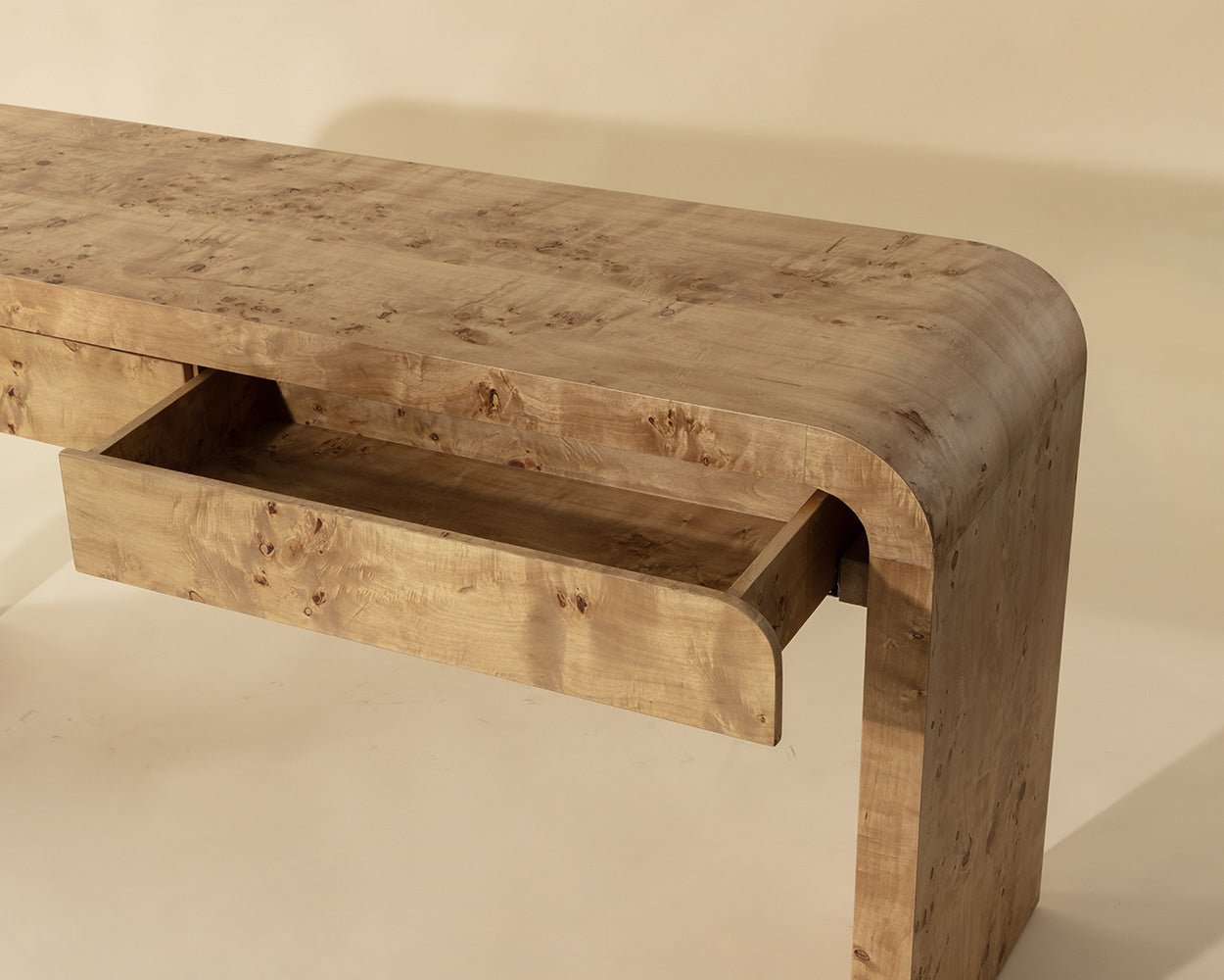 Rowena Console Table Natural - Image 5