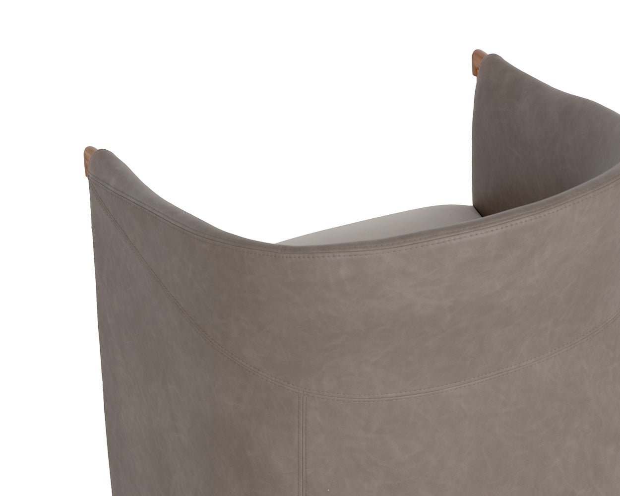 Leontine Swivel Lounge Chair Meg Taupe / Ivanhoe Mineral - Image 7