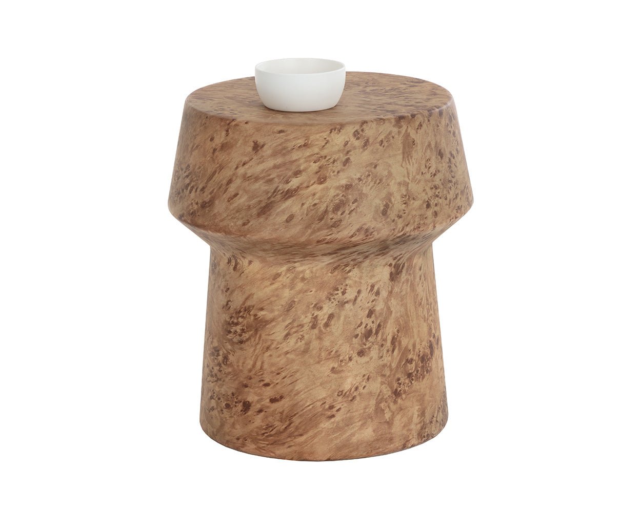 Brie End Table Burl Veneer - Image 3