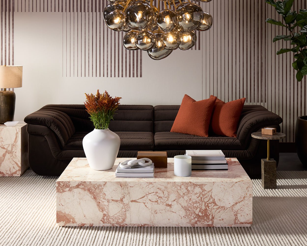Mizani End Table Brown