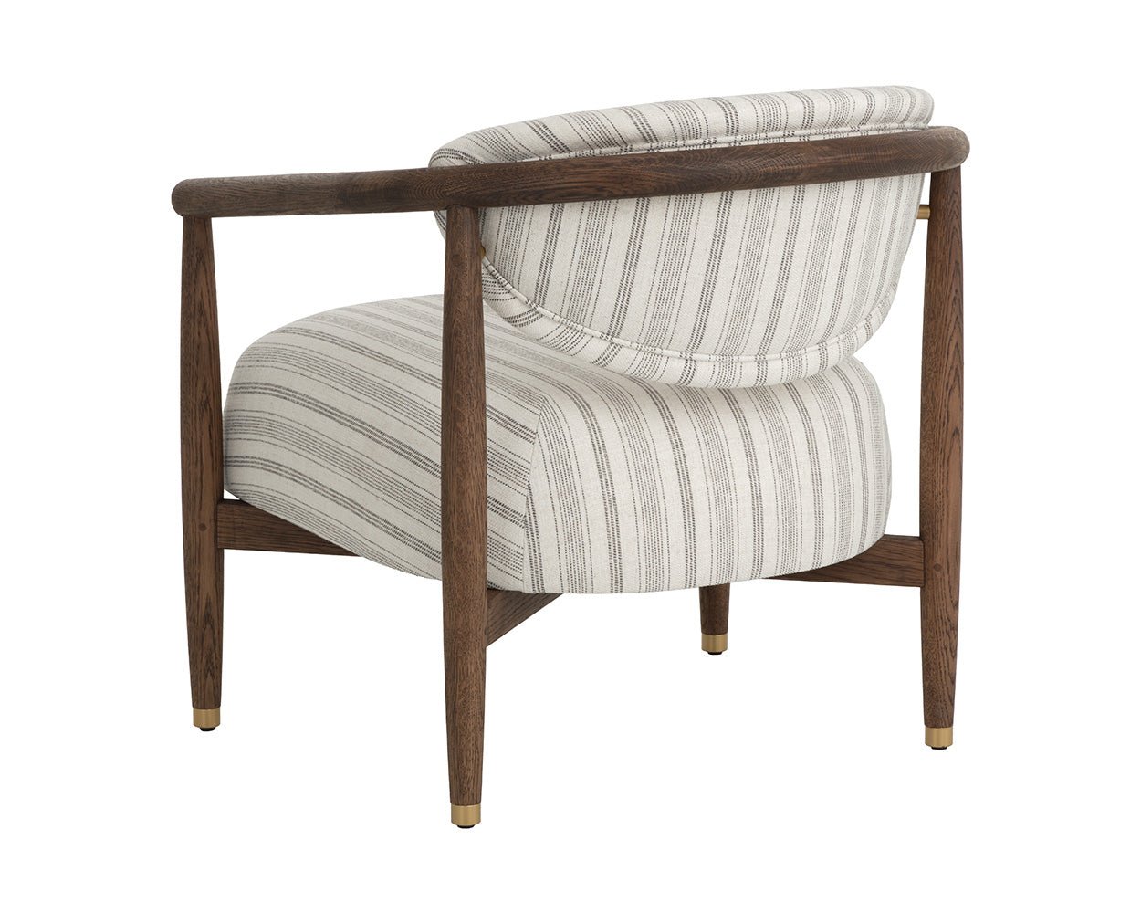 Sigrid Lounge Chair - Antique Brown Gifford Script - Image 6