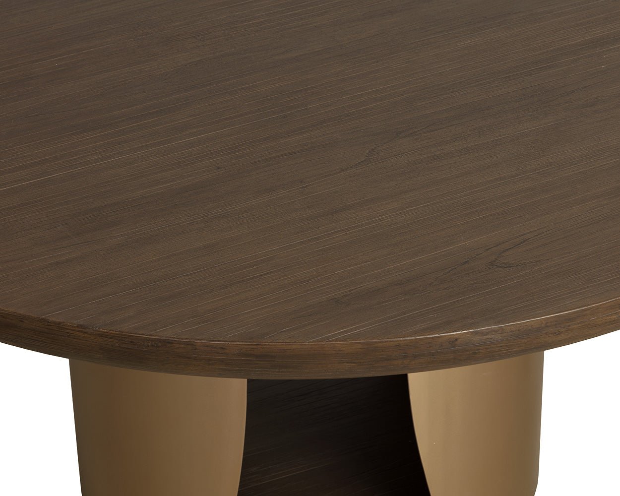 Sultana Dining Table Dark Brown - Image 8