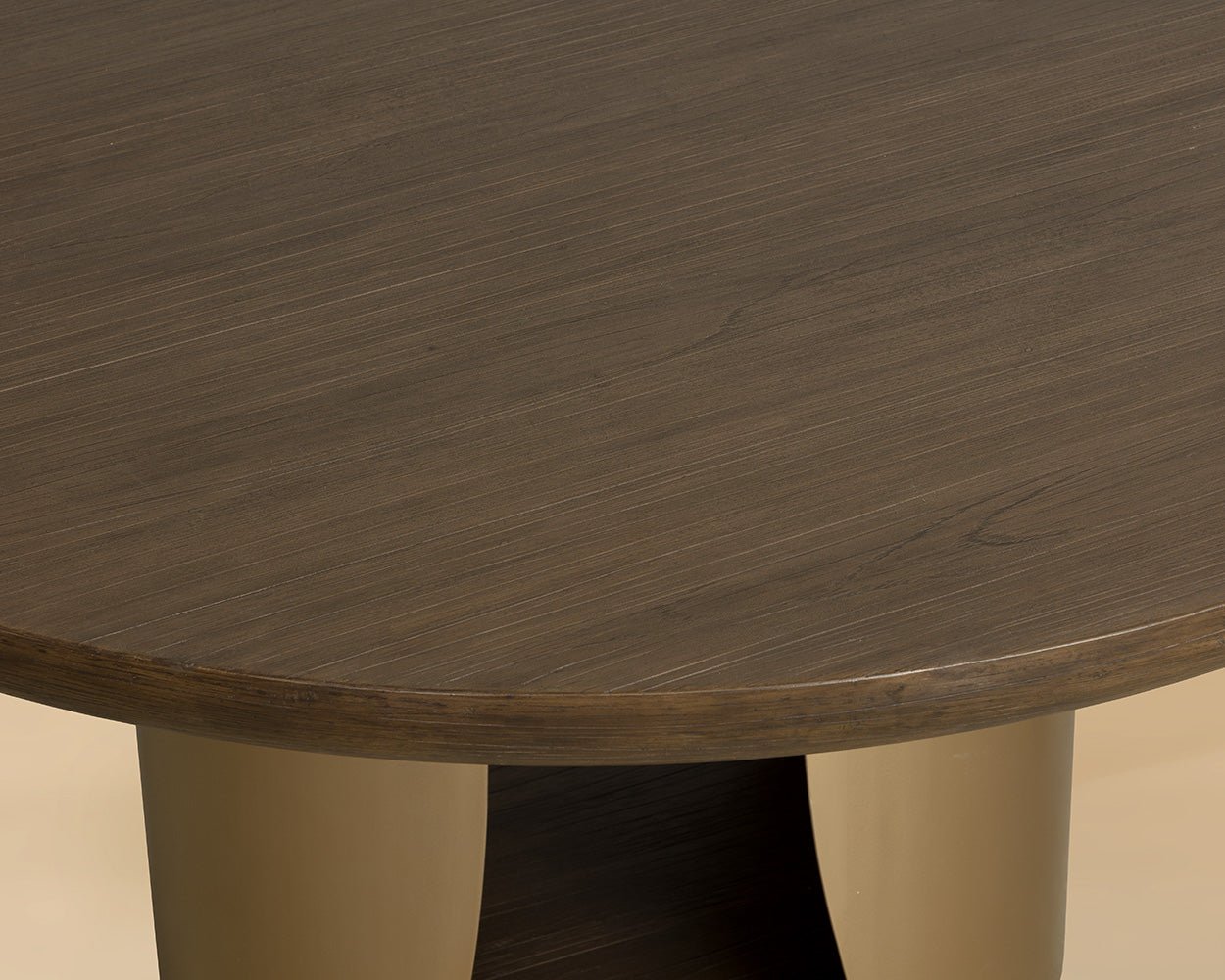 Sultana Dining Table Dark Brown - Image 3