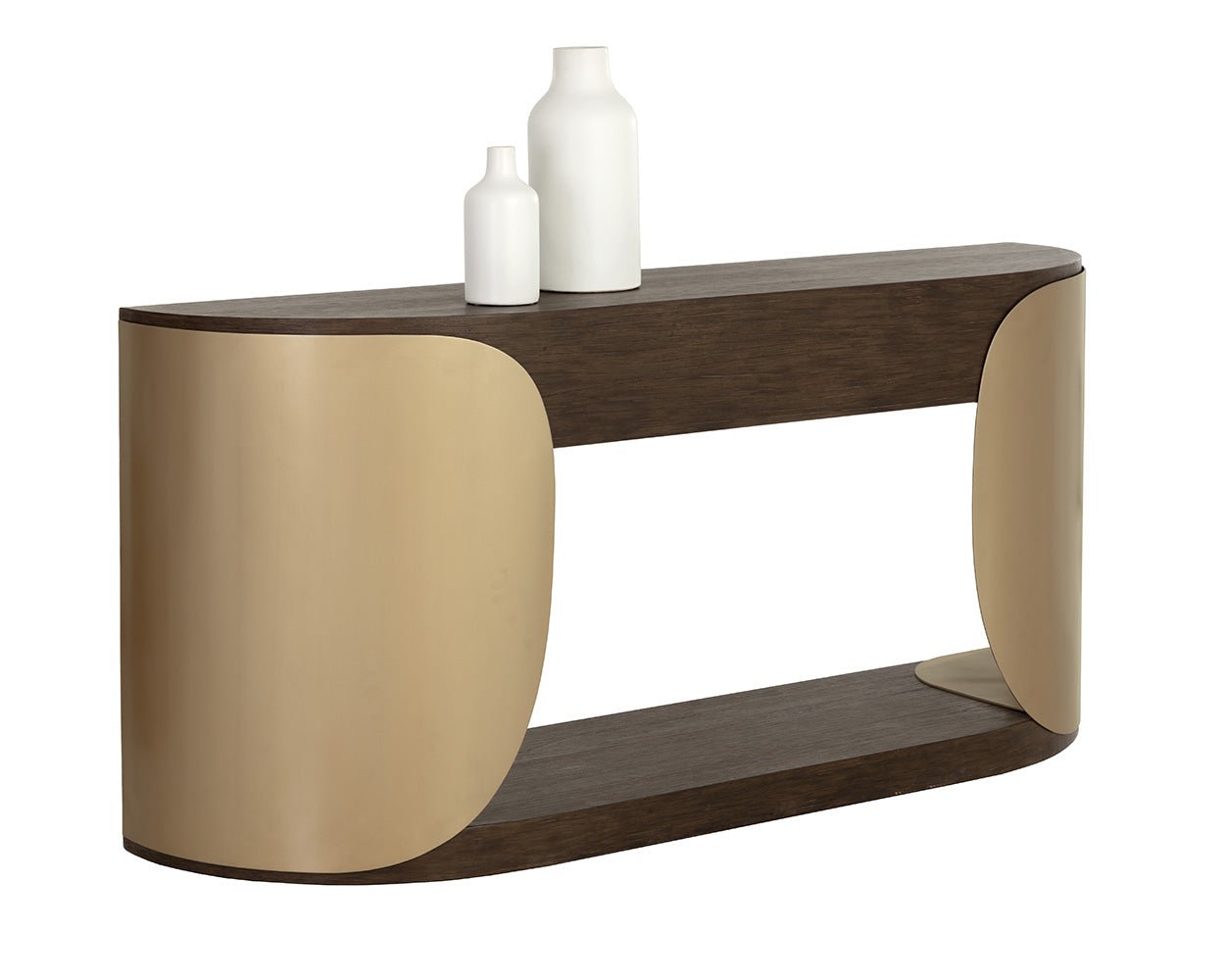 Sultana Console Table Dark Brown - Image 4