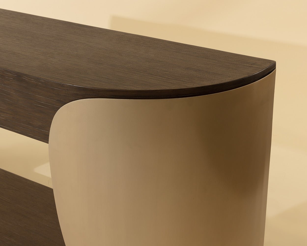 Sultana Console Table Dark Brown - Image 3