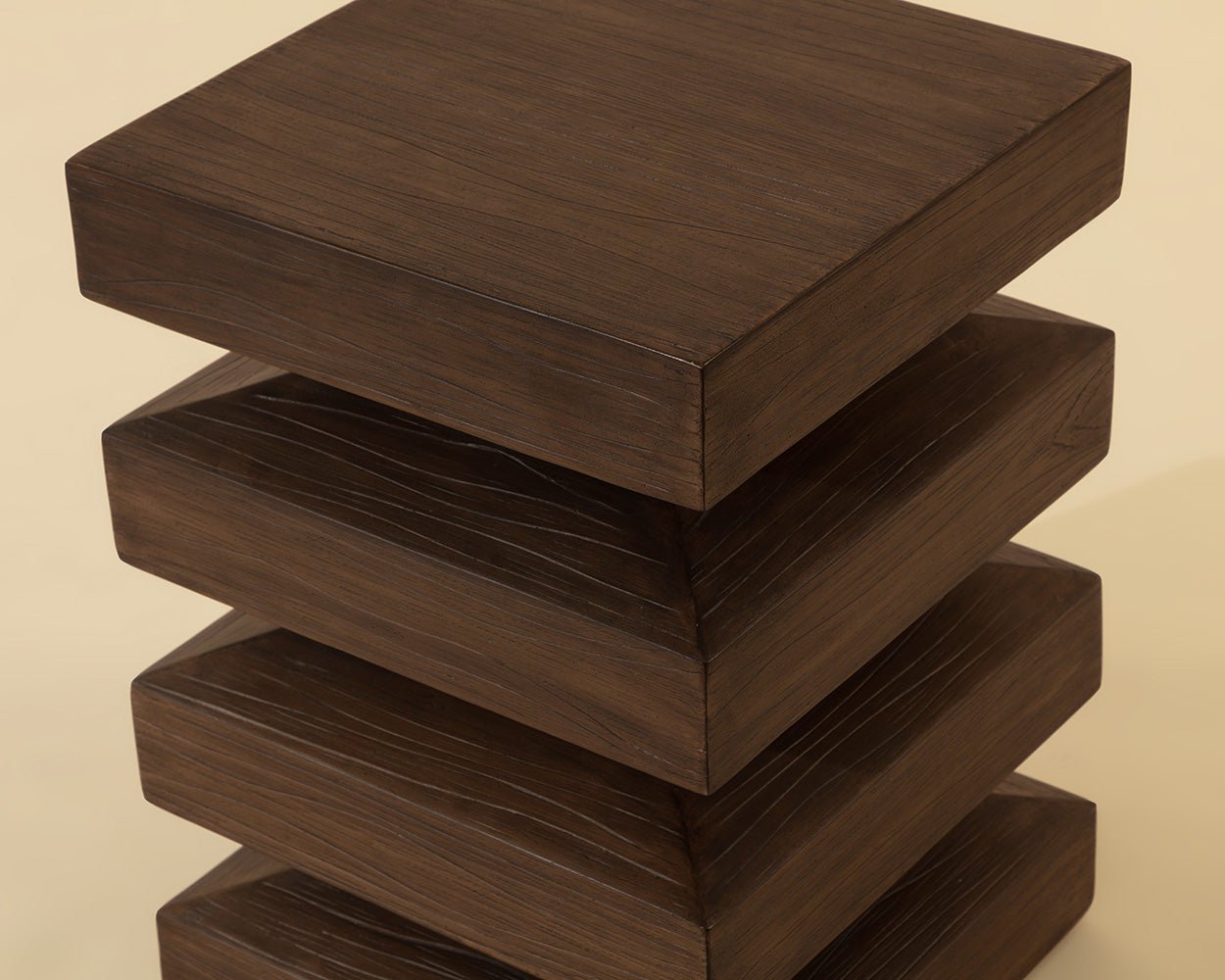 Robarts End Table Dark Brown - Image 3