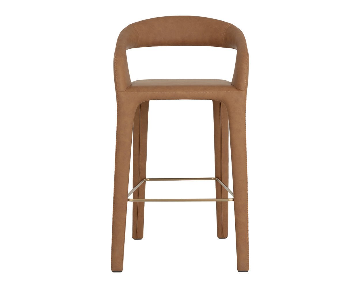 Atika Barstool Milliken Cognac - Image 4