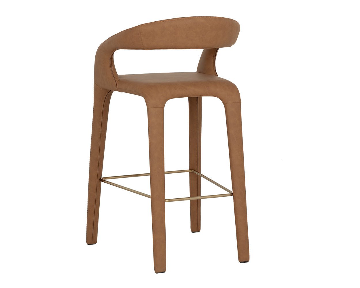 Atika Barstool Milliken Cognac - Image 6